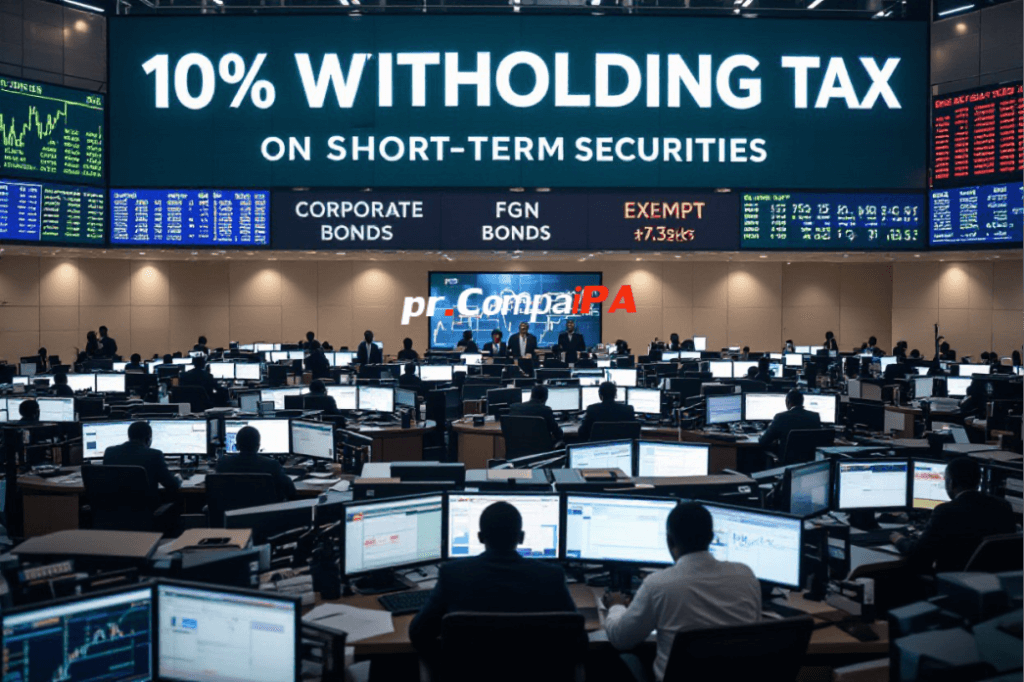PR CompaiPA Image 1 - Withholding Tax Enforcement Begins on Short-Term Securities; FGN Bonds Remain Exempt