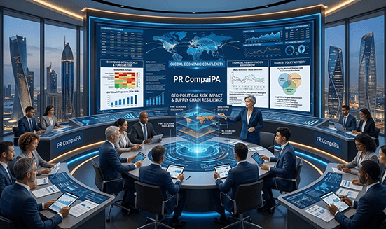 PR CompaiPA executives at the product launch Presentation.