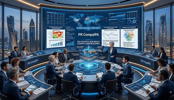 PR CompaiPA executives at the product launch Presentation.
