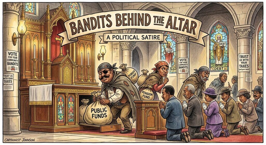 Bandits Behind the Altar: A Political Satire 2 PR CompaiPA Bandits Behind the Altar 3
