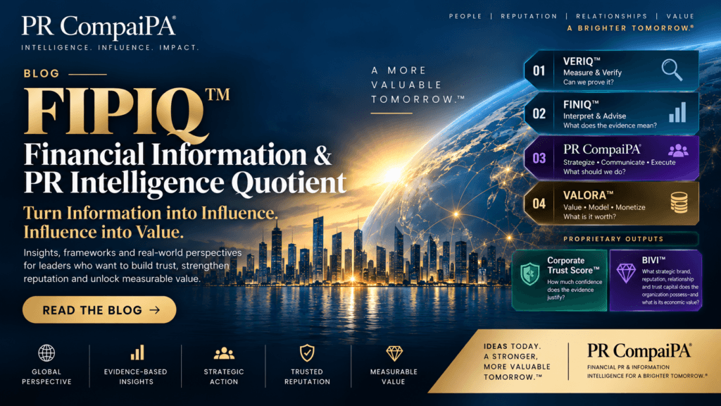 Financial PR Intelligence for Smarter Decisions 2 PR CompaiPA Financial PR Intelligence for Smarter Decisions